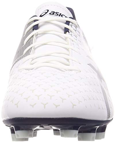 [asics(アシックス)] サッカースパイク MENACE 3 【Amazon.co.jp限定カラーあり】 ホワイト/ピーコート Amazon.co.jp限定カラー 28 cm 2枚目