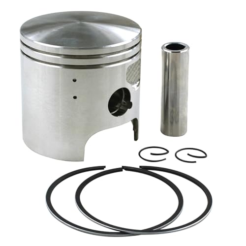 Kit segments piston KDX200 pour moteur 2 temps alésage 66mm et 67mm