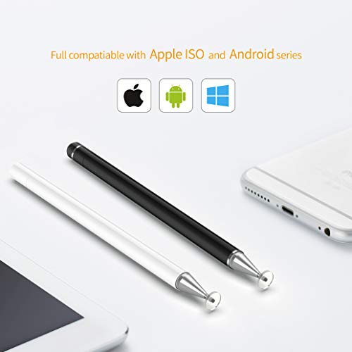 Capacitive Pen High Sensitivity & Fine Point, Magnetism Cover Cap, Universal for Apple/iPhone/Ipad p