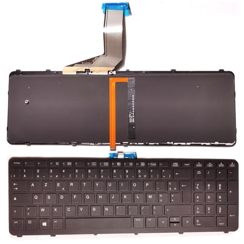 Clavier Français Azerty rétro-éclairé 733688-001 pour ordinateur portable HP ZBOOK 15 17 G1 G2