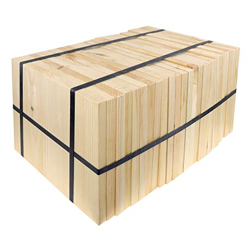 AAMA Martial Arts Taekwondo Karate Pine Wood Breaking Board Bundle - Assorted Size & Thickness - 8 x 11 x 3/8 (50pcs/Bundle)