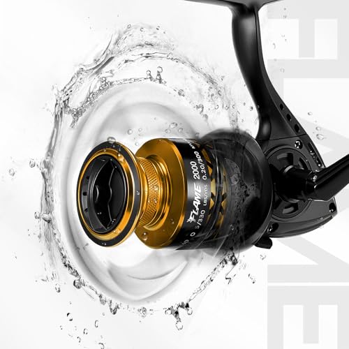 Image of Piscifun Flame Spinning Reel, Lightweight, 22lb Max Drag, 9+1BB