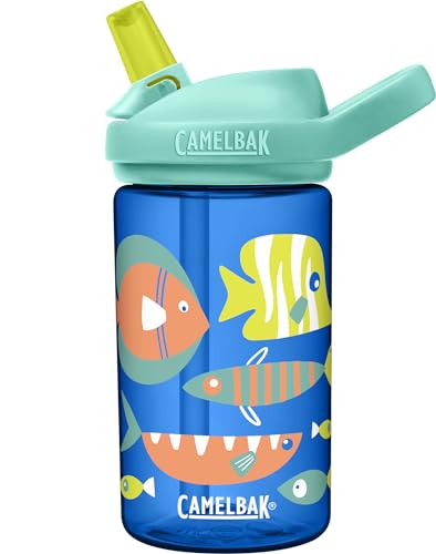 Image of CamelBak Eddy+ Kids Bite Valve Straw Tritan Renew Water Bottle | Kids, with Tritan Renew