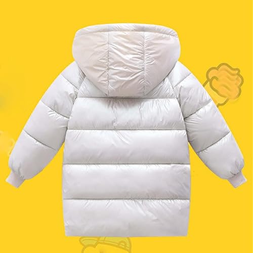 Toddler Kids Girl Boy Winter Coat Hooded Puffer Down Jacket Windproof Light Winter Jacket Lightweight Padded Coats2