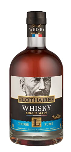 Lothaire - Whisky Single Malt Tourbé Fumé 44° (1 X 0.70L)