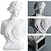 DOVDOV Greek Goddess Decoration, Young Venus Bust, Classic Roman Bust, Greek Mythology Decoration, for Home Decorative Statues, Home Office, Bedroom, Console, Shelf Decoration