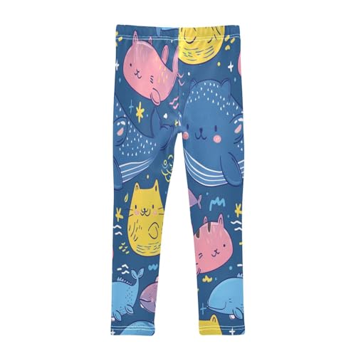 Toddler Girls Leggings Printed Yoga Pants Leggings Shark Fish for Kids2