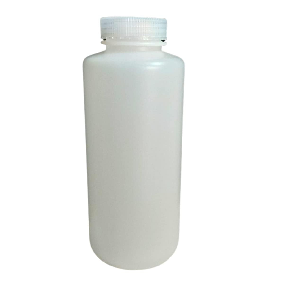 Reagent Bottle (Wide Mouth) HDPE (High Density Polyethylene) 1000 ml Pack of (1)