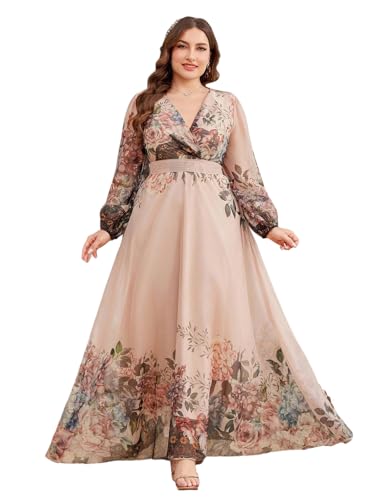 Image of TOLEEN Women's Plus Size Sequin Dress Luxurious Style Formal Cocktail Evening Party Maxi Dresses