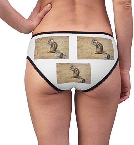 Ground Squirrel Panties, Ground Squirrel Underwear, Briefs, Cotton Briefs, Funny Underwear, Panties For Women