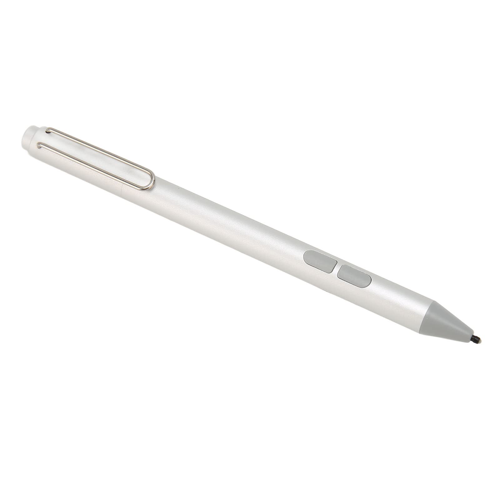 Bewinner Active Stylus per 4096 Penna Stilo con Funzione di Inclinazione Sensibile Alla Pressione, Compatibile con Go/Pro/Book/Laptop/Studio, Stilo per Touchscreen di Precisione 10 con (SILVER)
