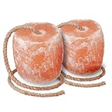 Himalayan Salt Lick 3-4 Lbs, Pack of 2 for Horses on Rope, Licking Salt Block Packed with Minerals for Animals, Organic Salt Licks for Deer Cows, Goats & Cattles Himalayan Salt Lick 3-4 Lbs, Pack of 2 for Horses on Rope, Licking Salt Block Packed with Minerals for Animals, Organic Salt Licks for Deer Cows, Goats & Cattles