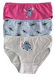 Adorables patrones: 3 diseños únicos: fondo azul estampado, blanco con impresión central, rosa brillante con Stitch en movimiento. 100% algodón: material suave y transpirable para una comodidad óptima durante todo el día. Corte clásico: perfecto para un ajuste cómodo, sin irritación. Fácil de limpiar: lavable a máquina a 40 °C sin alteraciones de color. Producto oficial de Disney: calidad garantizada, diseño fiel al personaje.