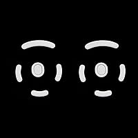 Vista 4 de WFB 2 juegos de patines de ratón rápidos 5.1 con bordes curvados redondeados para Logitech G Pro Superlight Wireless Gaming Mouse Feet Reemplazo