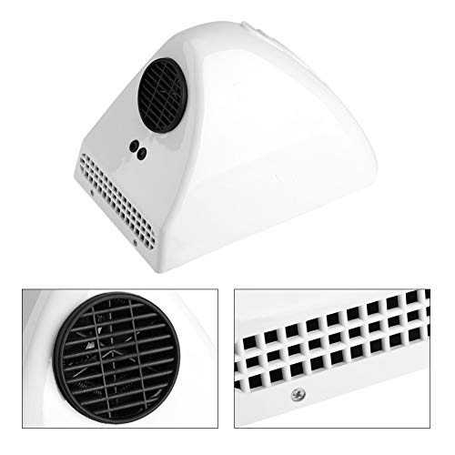 Hand Dryer - Electric Automatic Induction Hands Drying Device for Household Hotel 1000W, White - Image 3