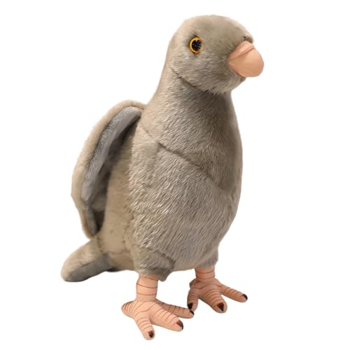 Animal De Peluche En Forma De | Pájaro Suave Y Relajante,Falsa | para Niños Y Bebés Halloween Pascua Navidad Cumpleaños Hogar Sofá