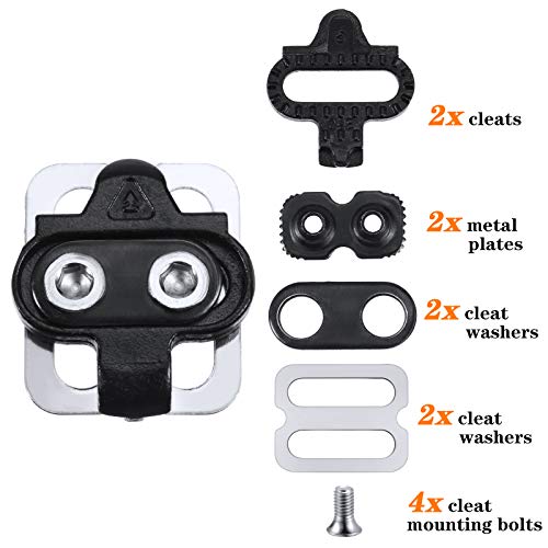 image for Hotop Bike Cleats Compatible with Shimano MTB SPD Pedals (SH51) for Me