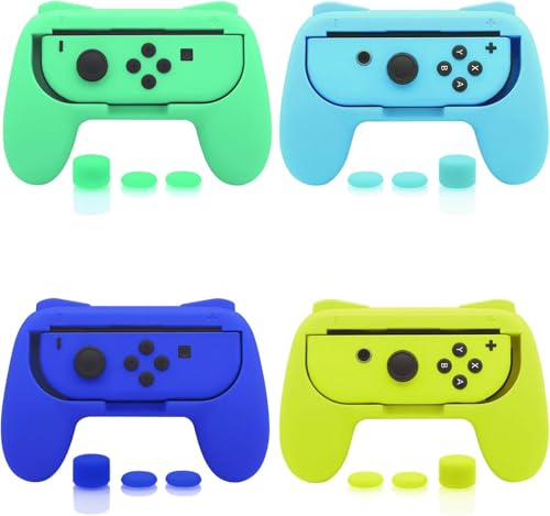 Image of FASTSNAIL Switch Controller Grips for Nintendo Switch for JoyCons - 4 Packs