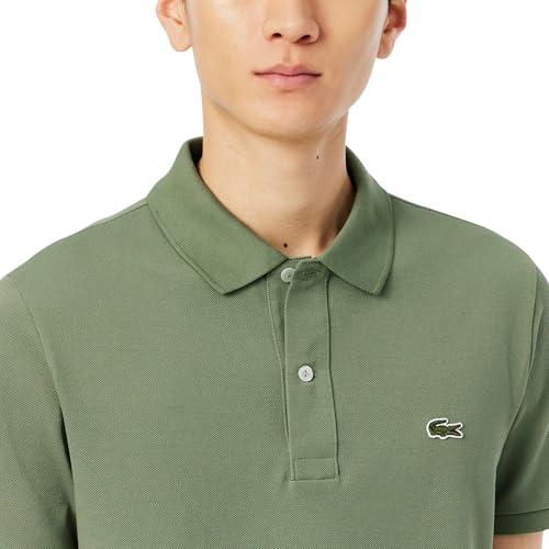 Image of Lacoste Men's Classic Pique Slim Fit Short Sleeve Polo Shirt