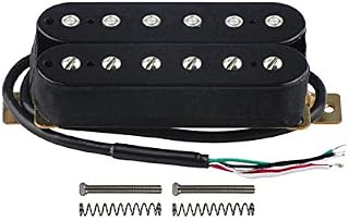 FLEOR Electric Guitar Double Coil Humbucker Pickups 52mm Ceramic Bridge Pickup - Black