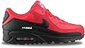 Nike Air Max 90 Men's Shoes (IF0670-600, Speed Red/White/Wolf Grey/Black) Size 9