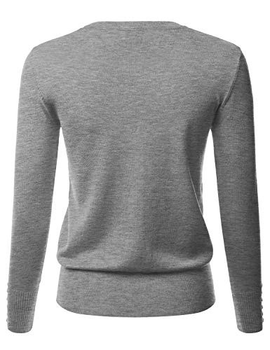 Image of LALABEE Women's V-Neck Long Sleeve Button Down Sweater Cardigan Soft Knit(S-XXL)