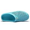 ReverseClock Women Garden Clogs Shoes Unisex Mesh Breathable Slippers Lightweight Summer Beach Sandals Walking Shoes (Cyan-1,5,Female,Women,Medium) #2