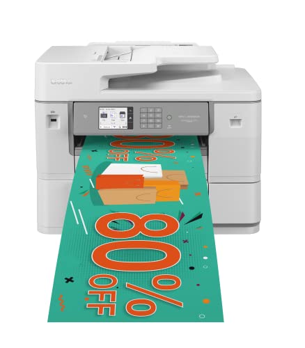 Brother MFC-J6959DW | Tintenstrahl-Multifunktionsdrucker Roll-Paper | WLAN und Ethernet | Duplex-Funktion | NFC-fähig | Druckt bis zu 30 ppm