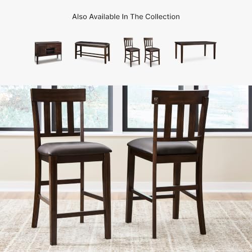 Signature Design by Ashley Haddigan Counter Height Bar Stool, Set of 2 - image 7