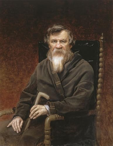 Impression d'art Perov pour sublimer un bureau avec le portrait de Mikhail Pogodin