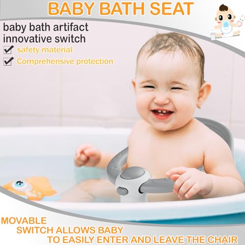 Bolloco YD-998 Baby Bath Seat, Baby Bath Must-Have For 6 Months And Up, Baby Bath Tub Seat thumb #1