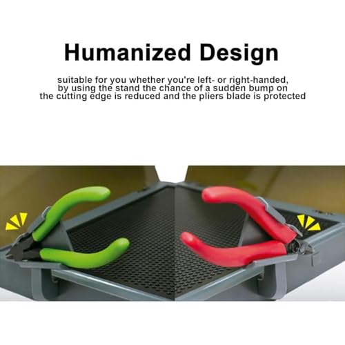 Établi de modélisme anti fatigue visuelle avec loupes LED intégrées