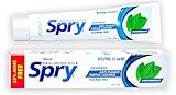 Spry Non-Fluoride Xylitol Toothpaste 5 ounces (Pack of 6)