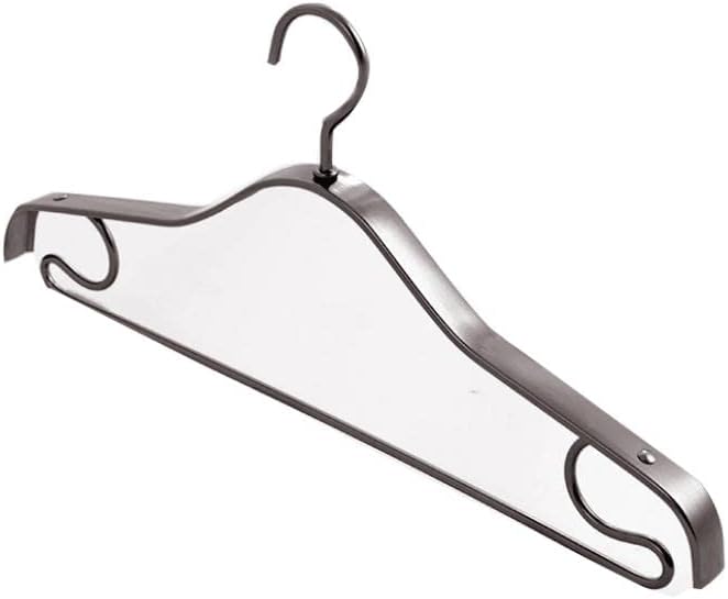 ハンガー10個、丈夫で実用的なアルミ合金製ハンガー、省スペース。
