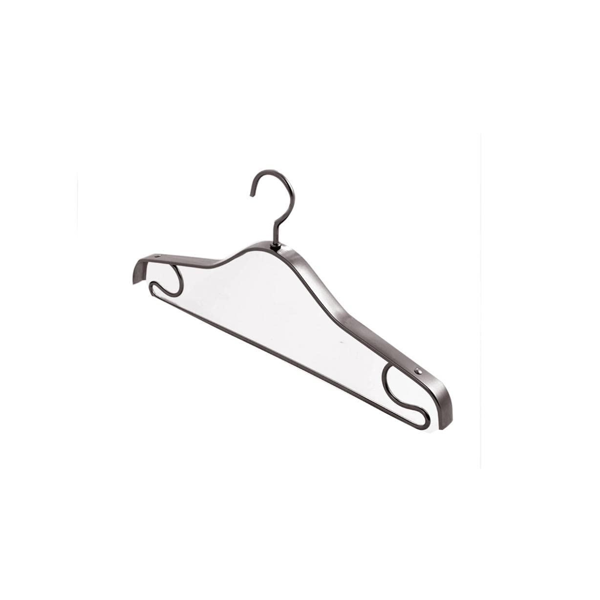 TXGJWRA Hangers 10 Pack Coat Hangers Strong Heavy Duty Aluminum Alloy Hangers Space Saving Clothes Hangers Clothes Hangers,
