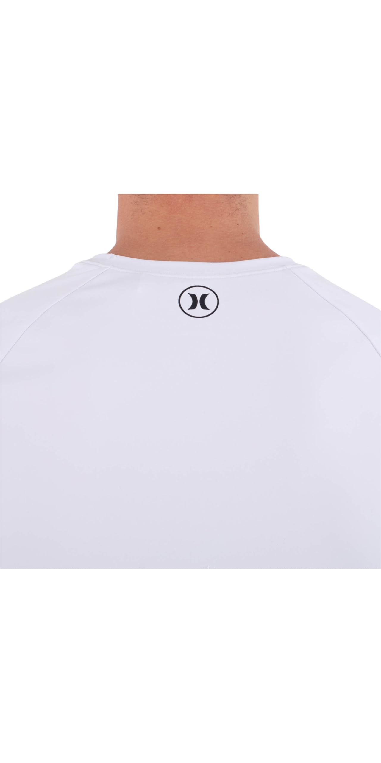 Hurley Men's Short-Sleeved Surf Lycra - Icon Circle T-Shirt Hombre