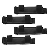 MOLUCKFU 4 Stück Verstellbare Esshilfe Rutschfeste Besteckhalterung mit Weichem Halt für Eingeschränkte Handbeweglichkeit Senioren-tremor-unterstützung Vielseitiger Essbesteck-griffschutz