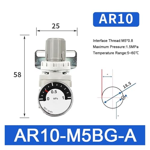 Régulateur pour compresseur d'air AR20 évitant les baisses de pression - 3