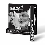Godefroy Silver Fox Beard and Hair Temporary White Color Brush for Men- Instantly Brighten White Beards, Less Yellow, Easy Application, Natural Look