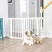 Primetime Petz 360 Configurable Freestanding Dog Gate with Door for Home