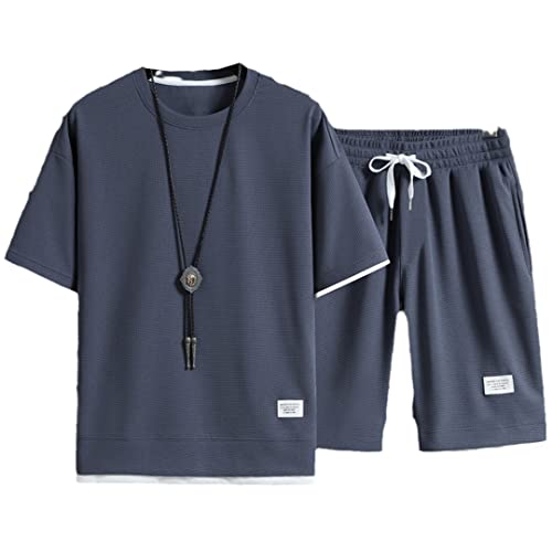 Ensemble d'été en lin homme gris XL pour vos journées décontractées