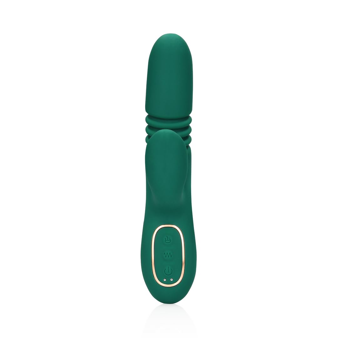Loveline - Vibratore Coniglio Spinta e Riscaldante - Mare Antico
