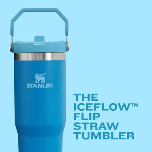 STANLEY IceFlow 2.0 Flip Straw Tumbler with Handle 30 oz | Twist On Lid and Flip Up Straw | Leakproof Water Bottle | Insulated Stainless Steel | BPA-Free | Agave #4
