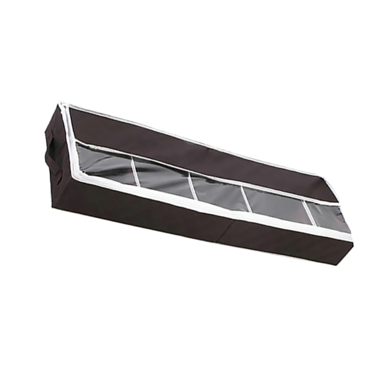 Boîte à chaussures modèle compact divisé avec fenêtre