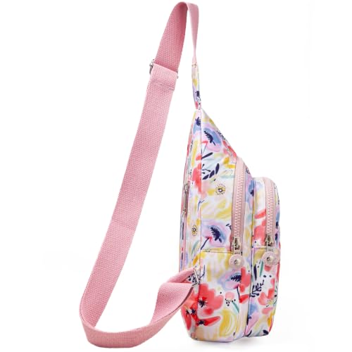 Image of Banelu Small Sling Backpack Crossbody Bags for Women Men, Sling Bag Cross Body Bag Fanny Packs Crossbody Purses