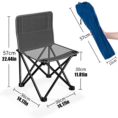 Table de camping pliante table de pique-nique portable grise - 5