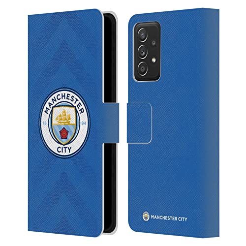 Étui Portefeuille Manchester City Galaxy A53 5G en Cuir avec Clapet