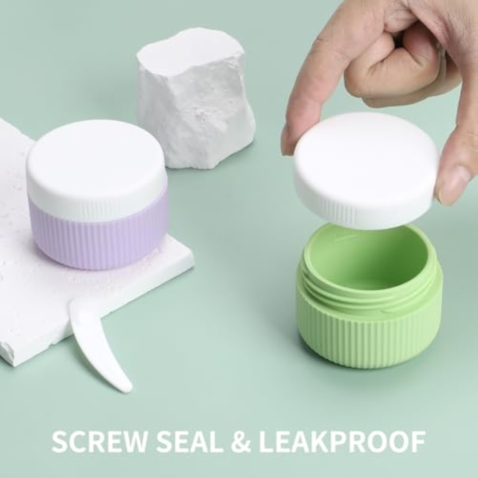 Travel Containers for Toiletries, TSA Approved
