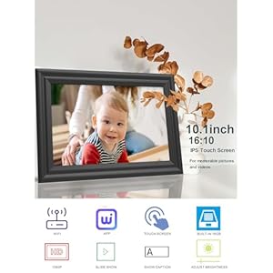 Digitalpictureframewifi101inchhd1280x800digitalphotoframetouchscreenipsdisplay16gbstorageautomaticrotationwithiosandandroidfreeappformomforgrandparentsgiftblack Urban Country Home Decor Digital picture frame wifi 101 inch hd 1280×800 digital photo frame touch screen ips display 16gb storage automatic rotation with ios and android free app for mom for grandparents gift black urban country home decor