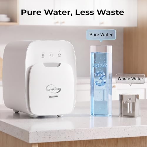 Image of iSpring RO10001F Tankless Reverse Osmosis Water Filter, 8 oz in 6 Seconds